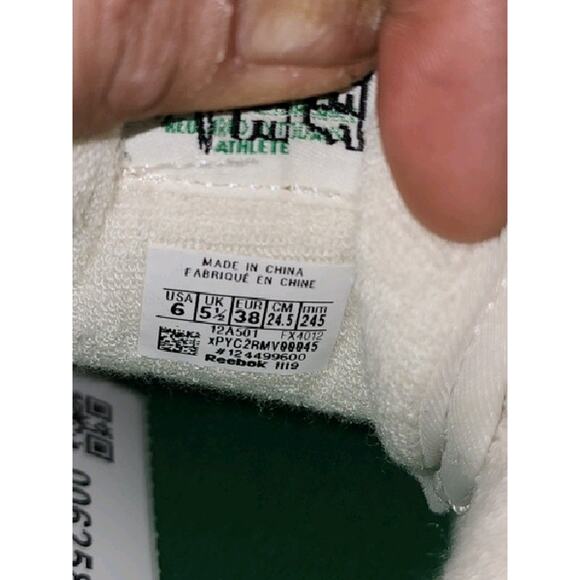 Youth Reebok Club C x Tom & Jerry Sz 6 Kids 006258 White Sketch Sneakers - Picture 8 of 8